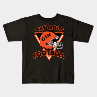 Cincinnati Football Vintage Style Kids T-Shirt